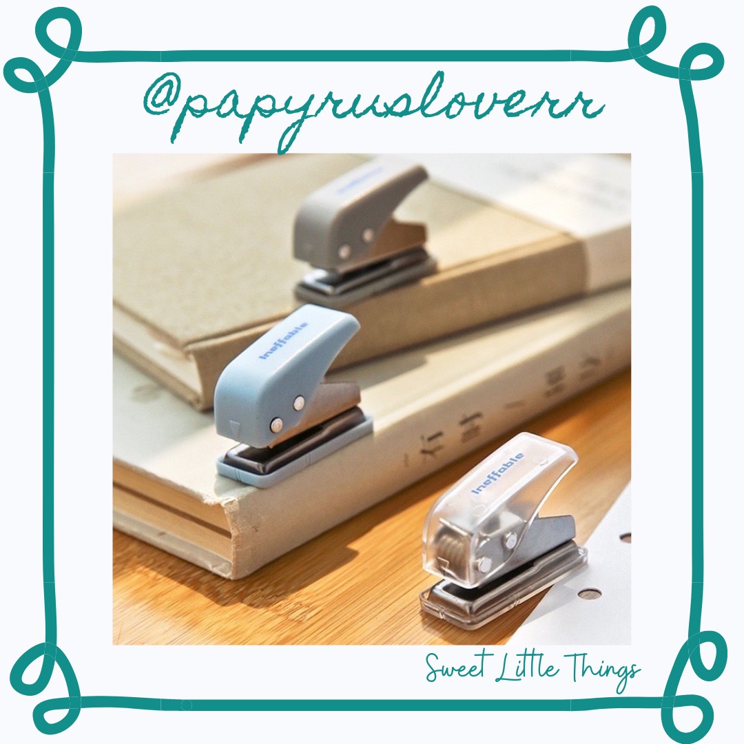 [Papyrus Lover] Dụng cụ dập lỗ giấy tròn cầm tay