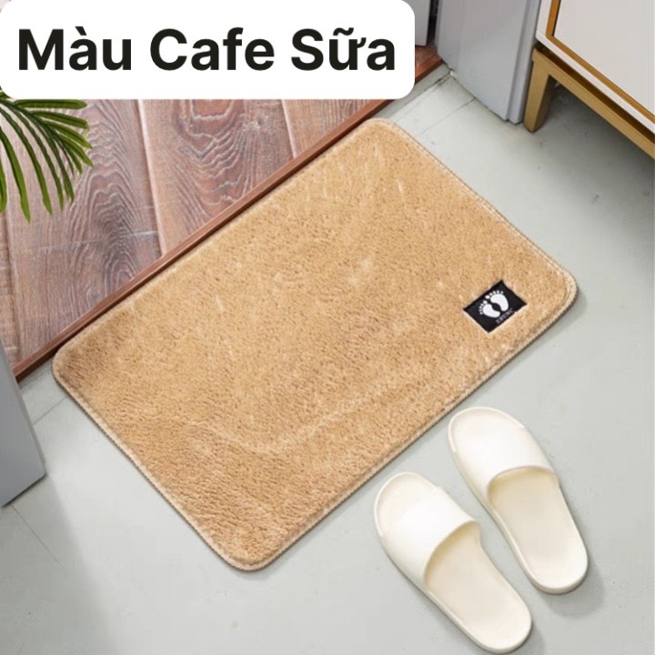 Thảm Len Mịn Bàn Chân Cao Cấp , Lau Chùi Chân Siêu Mềm Mại Giá Sỉ