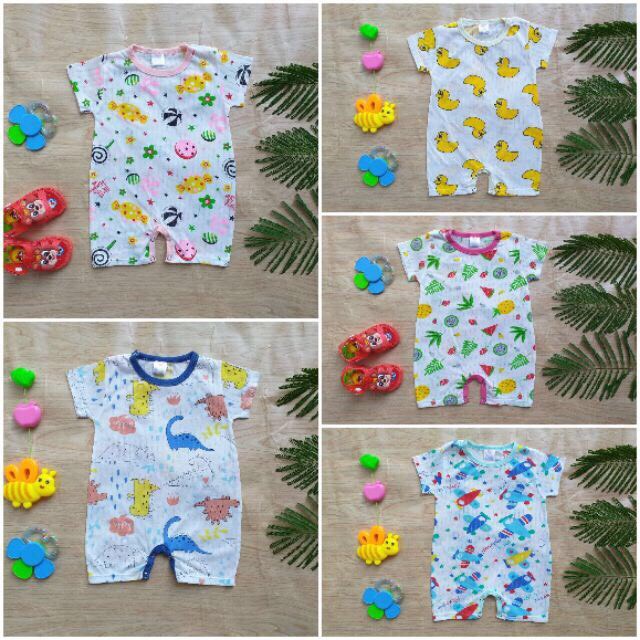 Combo 5 bộ body đùi cotton giấy cho bé sơ sinh từ 3-9kg