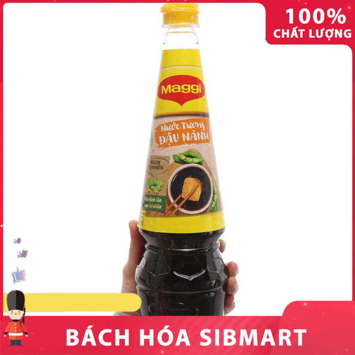 Nước tương đậu nành maggi chai 700ml - bách hóa sibmart - sa0073