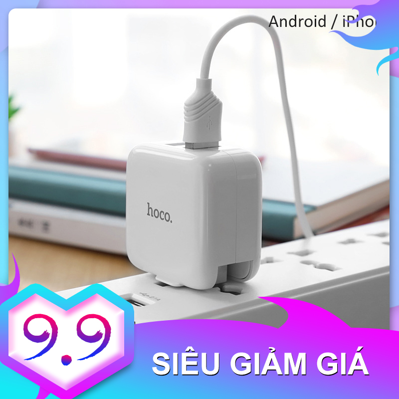 Củ sạc Nhanh Fast Charging -2 Cổng USB 2A