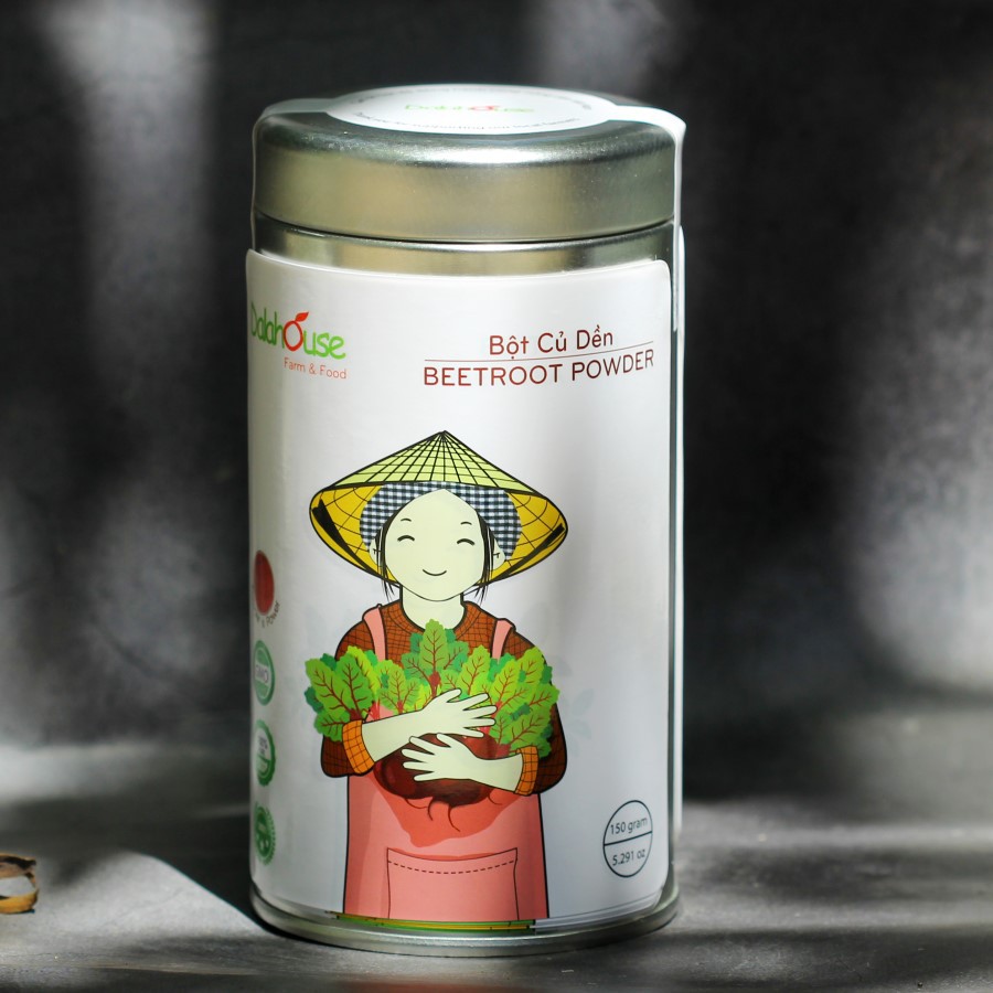 [HCM](Bán sỉ) Lon Bột củ dền nguyên chất Dalahouse 150g - HS Shop Gò Vấp