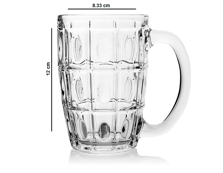 Bộ 6 ly thủy tinh 316 việt nam uống bia 375ml