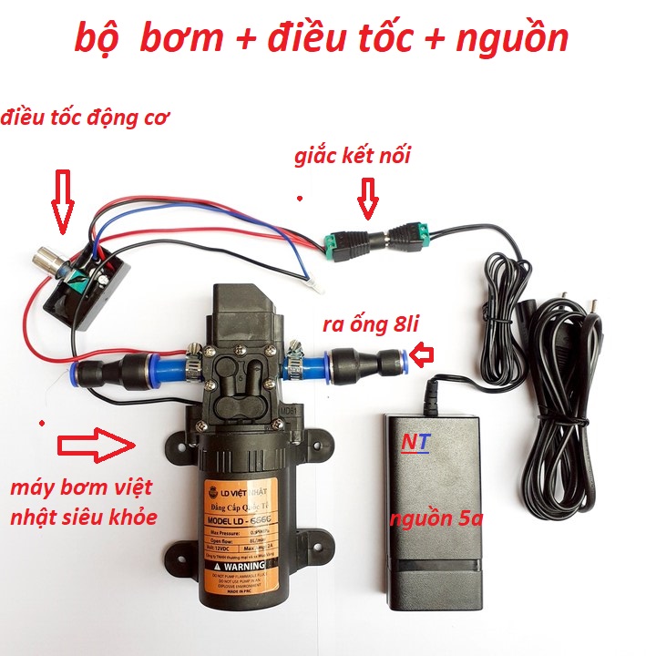 bộ máy bơm tăng áp mini tự động ngắt 12v kèm nguồn | máy bơm 12v tăng áp lực nước tự động ngắt | máy bơm tăng áp lực nước mini | máy bơm tăng áp | máy bơm tăng áp mini 12v | máy bơm mini 12v phun sương