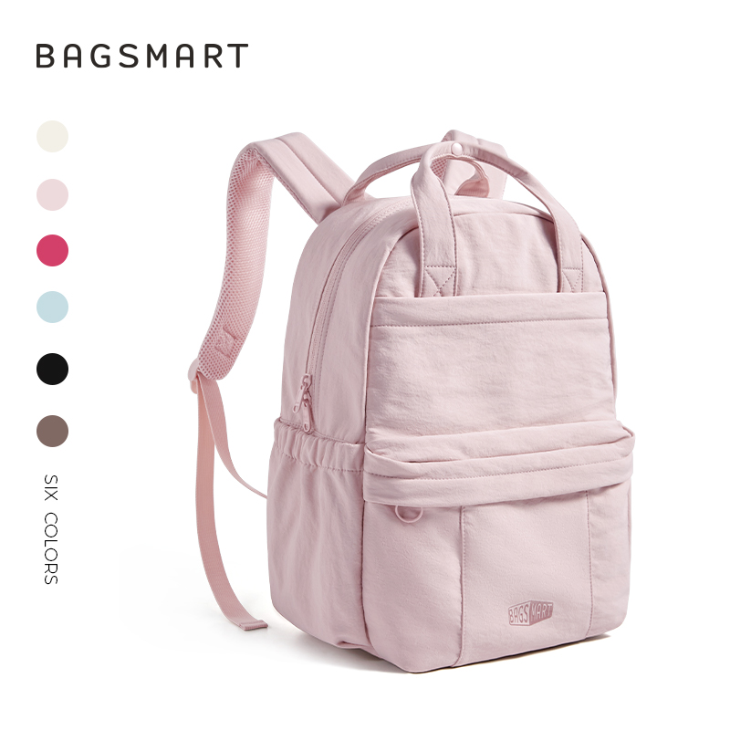 BAGSMART Ba Lô Thường Ngày Du Lịch 14.3inch Ba Lô Laptop Daypack SchoolBag Cao Đẳng Túi Đựng Sách Làm Việc Mặt Sau Máy Tính Dễ Thương Chống Nước