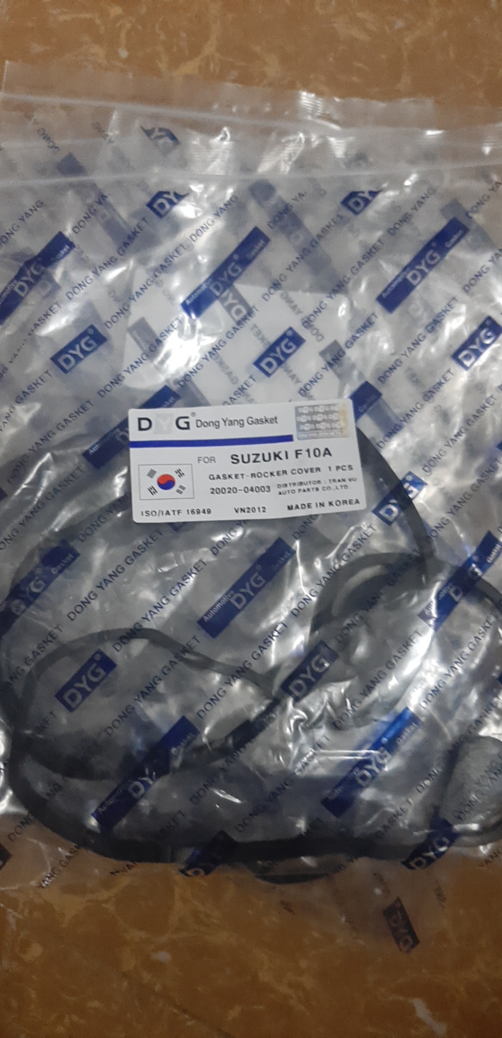 Gioăng nắp dàn cò xe Suzuki 550kg, Su Van
