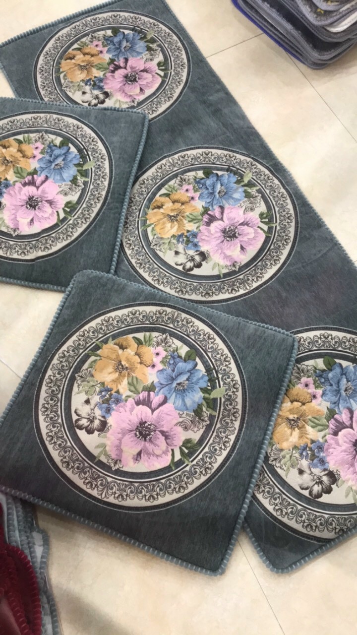 Bộ đệm ghế hoàng gia tây âu 180*58