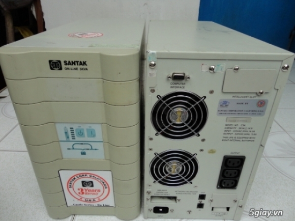 Bộ lưu điện UPS Santak C2K Sin chuẩn Mô tơ cửa cuốn 1400W