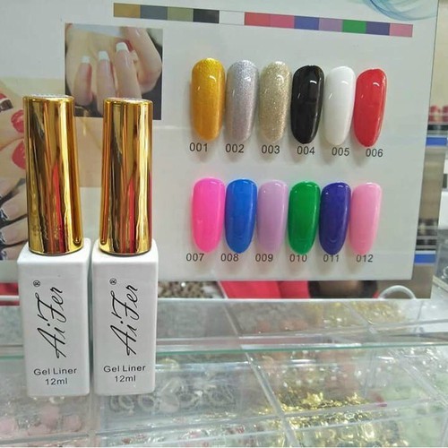 Gel cọ nét aifer 12ml dùng vẽ móng