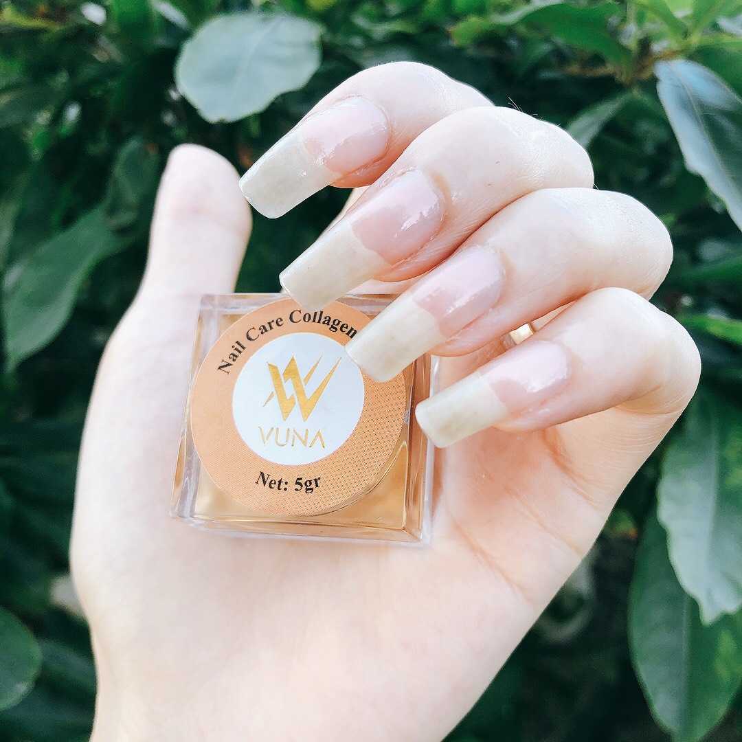 Dưỡng Móng Tay Độc Quyền, Dưỡng móng collagen vuna, Dưỡng Dài Móng, Giúp Móng Chắc khoẻ, Cứng Móng, Phục hồi móng hư tổn, bọng móng