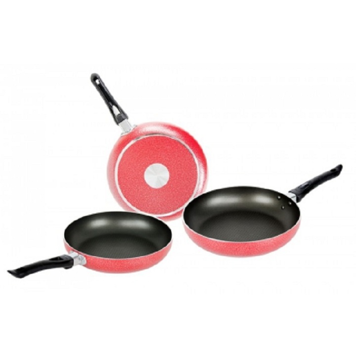 Chảo chống dính ca rô happycook 18cm - 30cm nsf18cr- nsf30cr