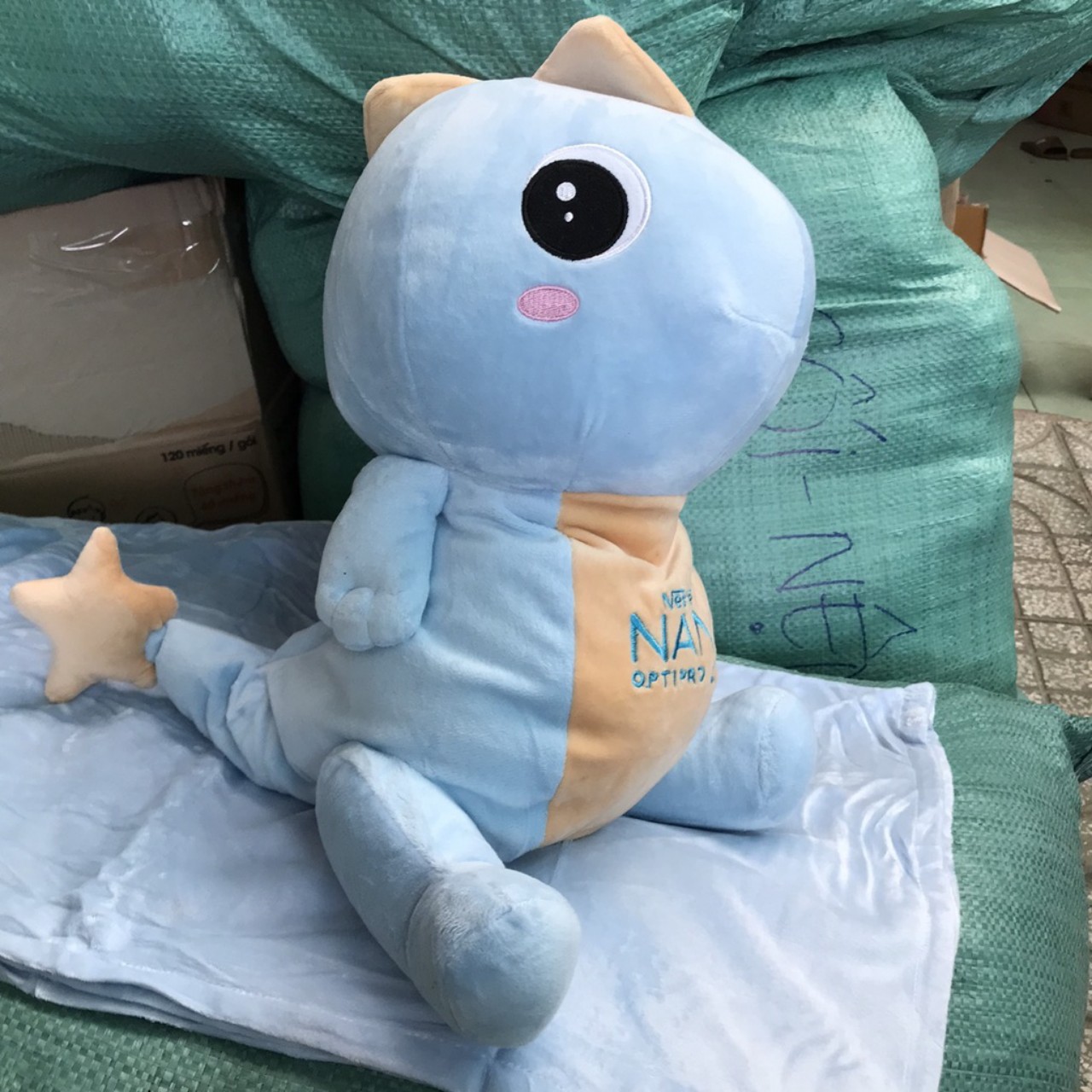 Bộ mền gối khủng long ngồi