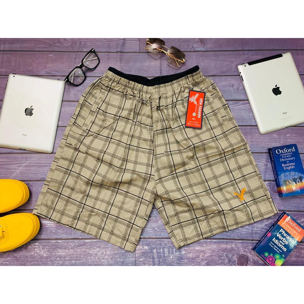 Quần Short Nam Caro Chất Cotton