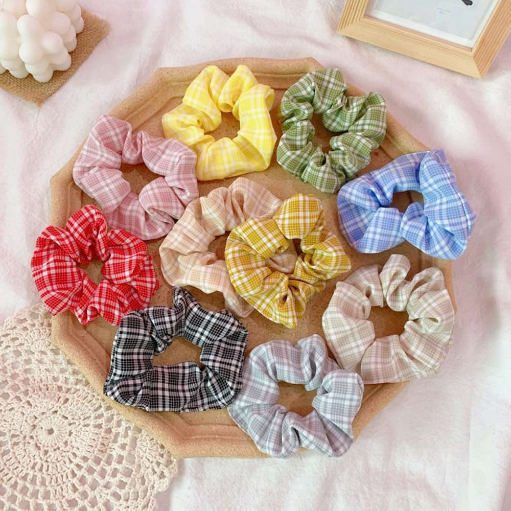 Dây cột tóc scrunchie