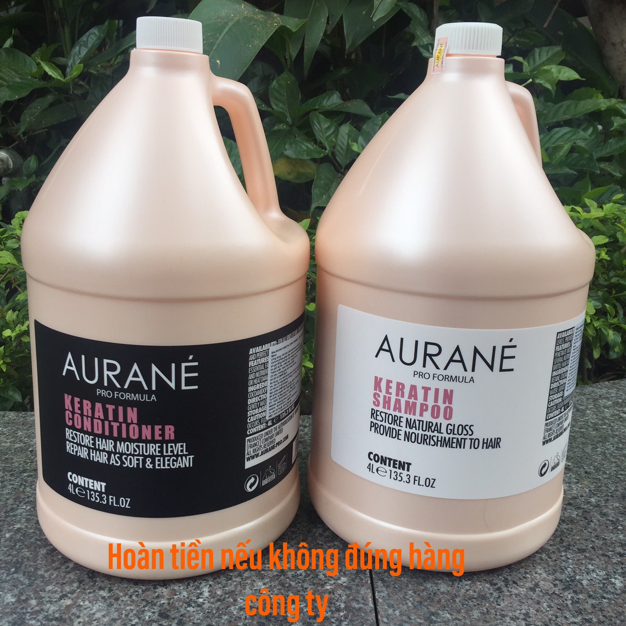 Bộ dầu gội xả Aurane Karatin mềm mượt tóc