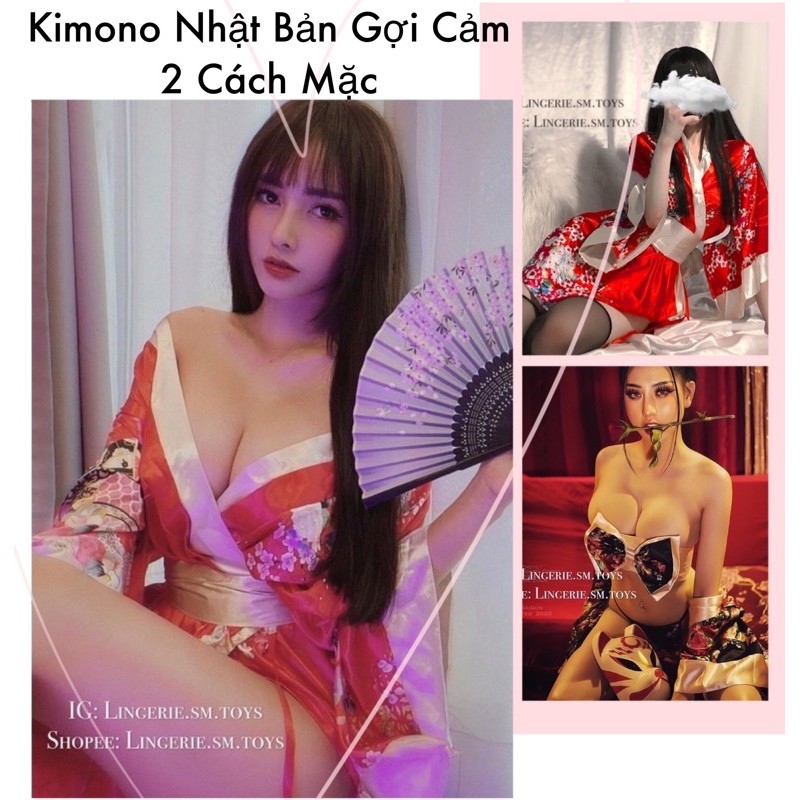 HOT SALE Kimono Hoa Nhật Bản Cao Cấp ME1025 Cosplay Sexy Cosplay nàng Geisha Nhật Bản gợi cảm