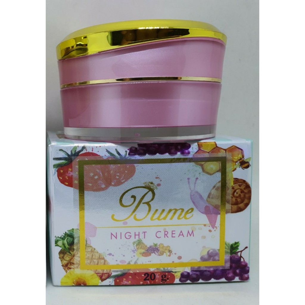Kem Trái Cây Bume Thái Lan Ban đêm Chính Hãng