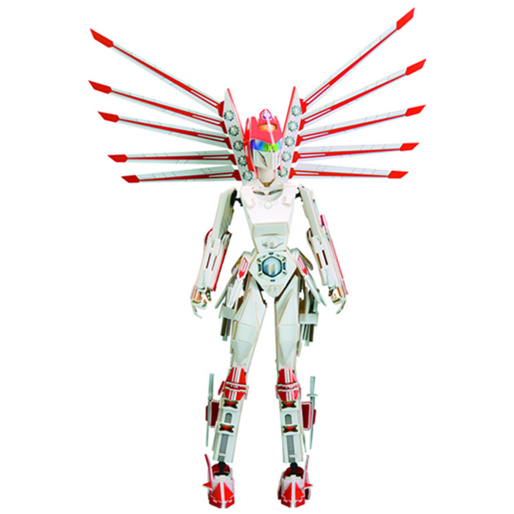 MY ZILIPOO- ROBOT FUTURE FEMALE WARRIOR 7+- BỘ LẮP RÁP MÔ HÌNH 3D