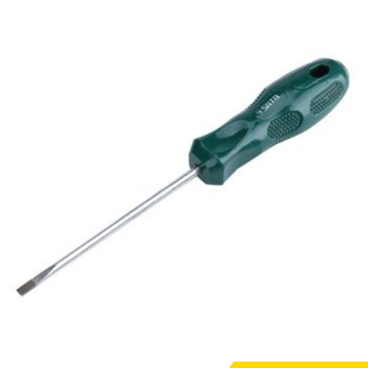 Tuốt nơ vít dẹp 3.2x100mm sata 62203 | japan tools