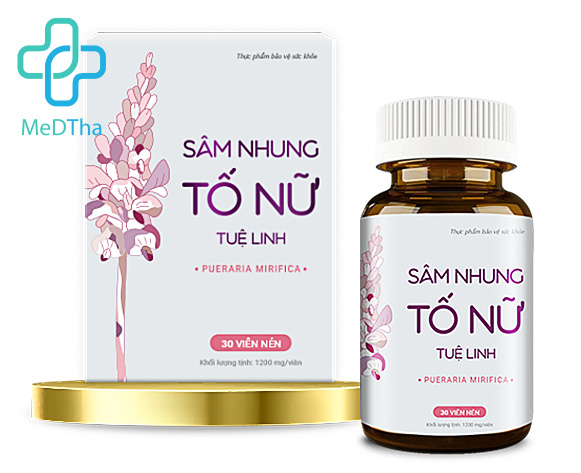 Sâm Nhung Tố Nữ - Tuệ Linh (Lọ 30 viên nén)