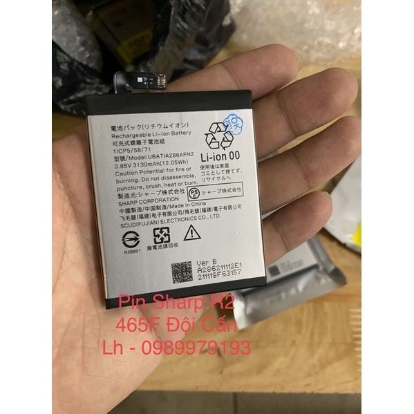 Pin điện thoại Sharp các đời