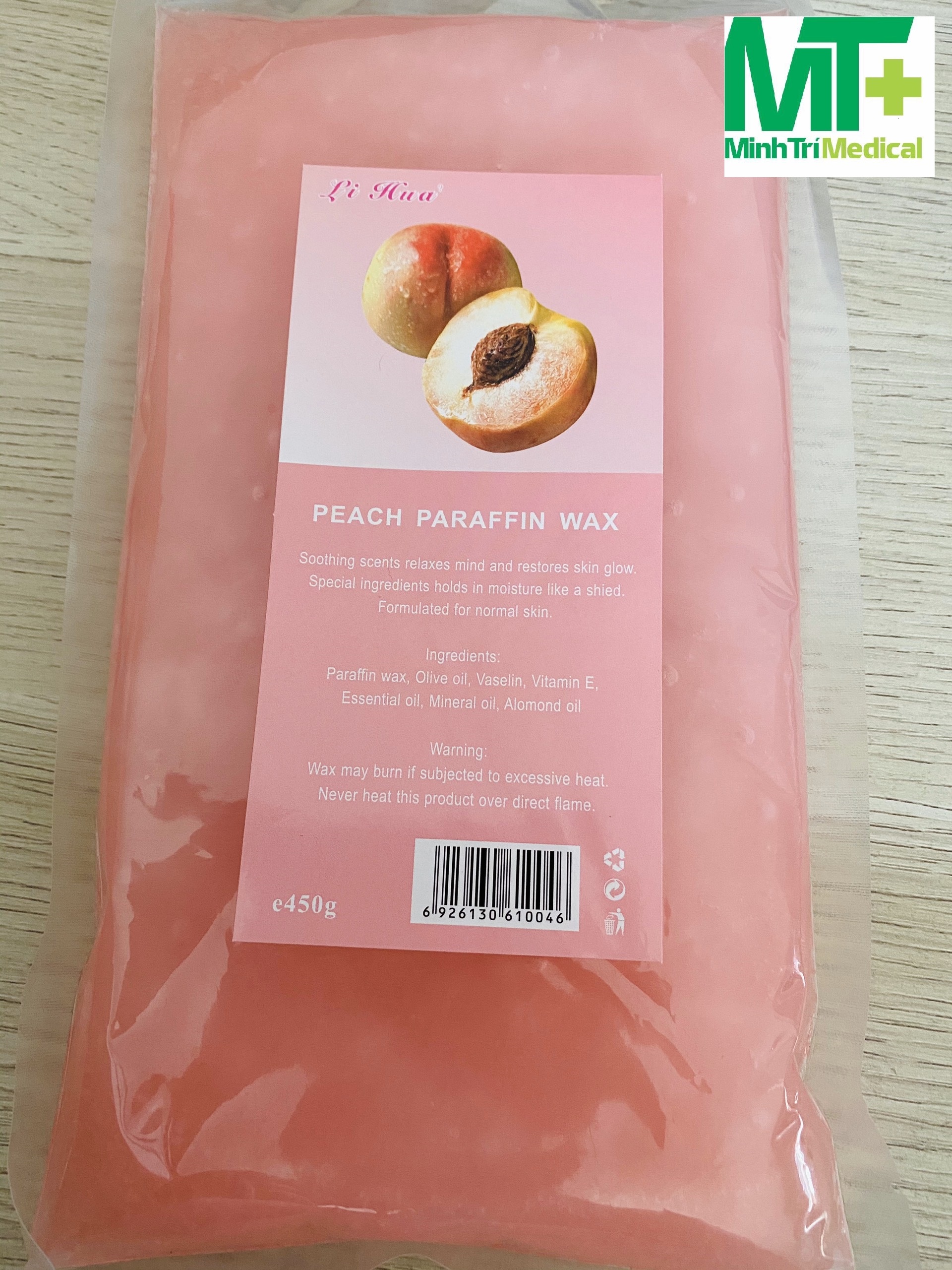 Sáp peach parafin wax