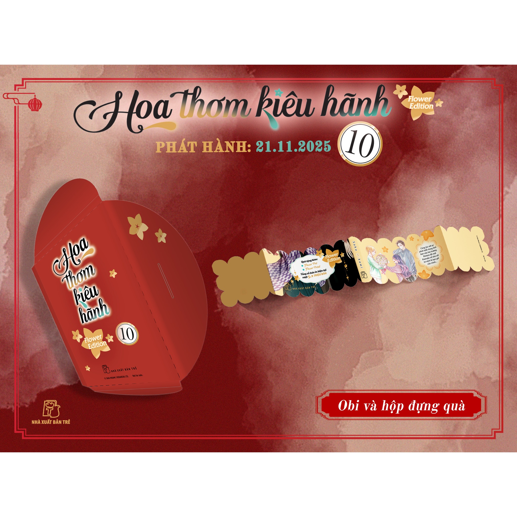 NXB Trẻ - Truyện tranh - Combo Hoa Thơm Kiêu Hãnh 10 (Bản thường + Bản đặc biệt)