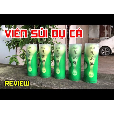 Viên sủi thu hút cá siêu hót - mồi câu dụ cá