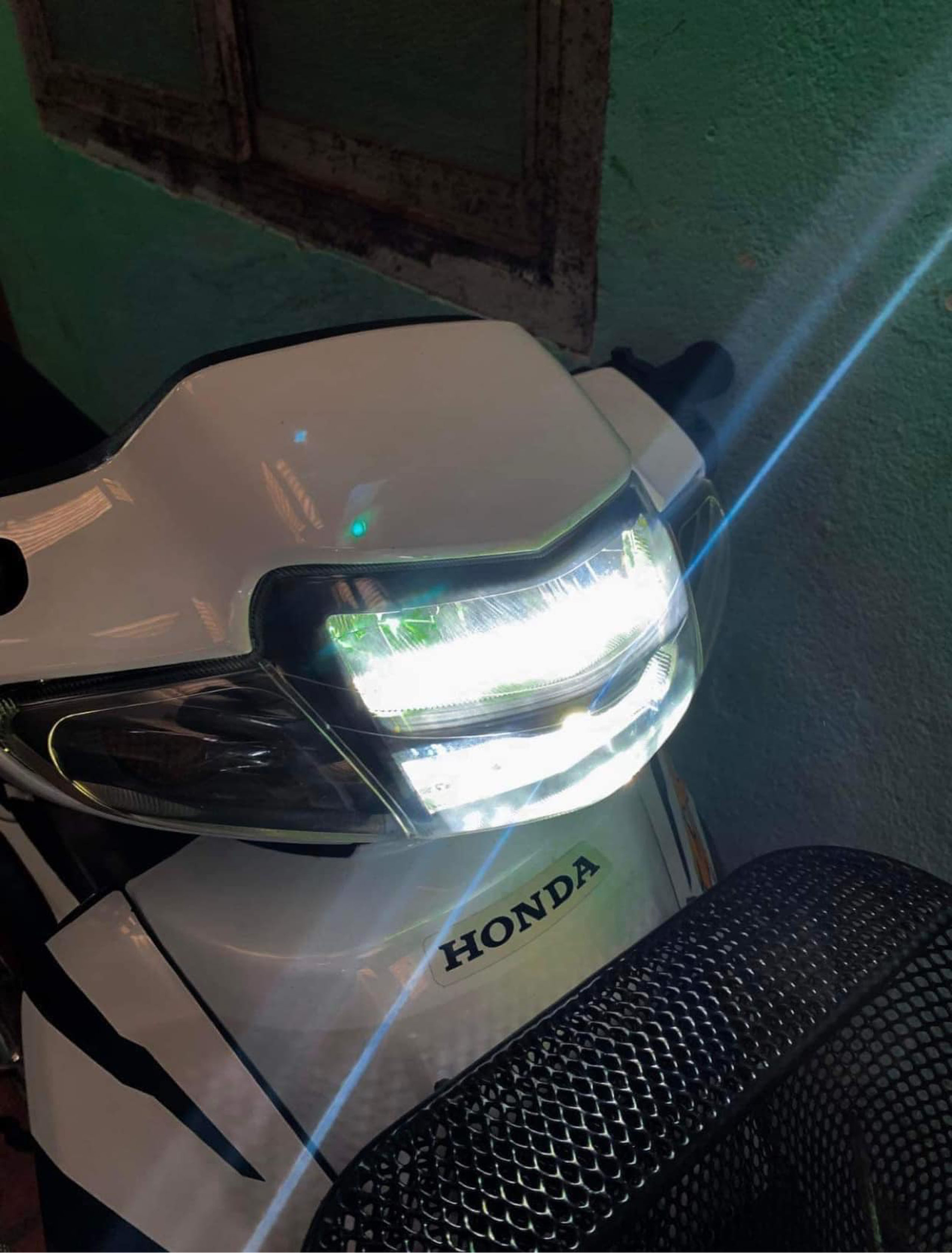 Đèn pha led 2 tầng WAVE nhỏ, Zx, Wave alpha.