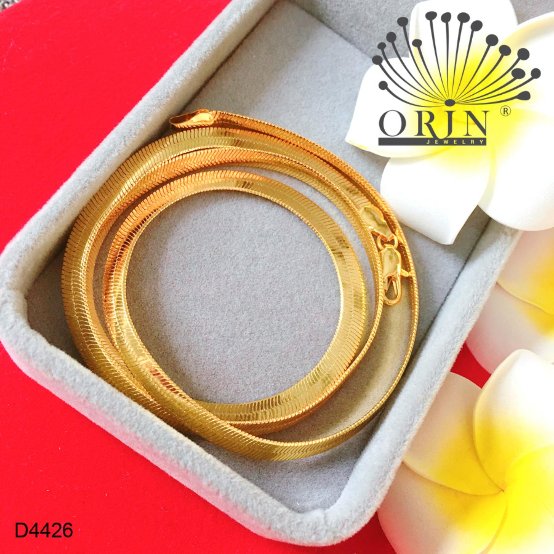 Dây chuyền dạng dây mì lớn màu 24 bền màu sang trọng Orin D4426