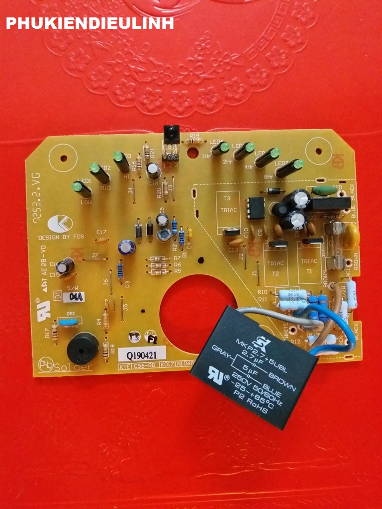 BO VỈ MẠCH QUẠT TRẦN MITSUBISHI C56-RQ4,RQ5 (CHÍNH HÃNG)