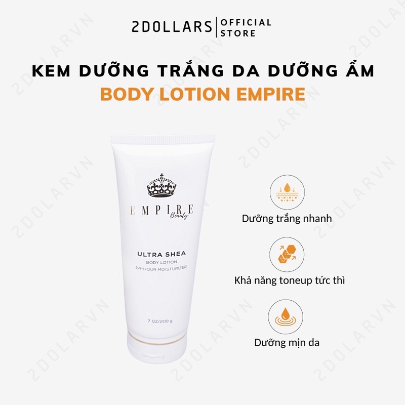 Kem dưỡng trắng da dưỡng ẩm empire - body lotion empire