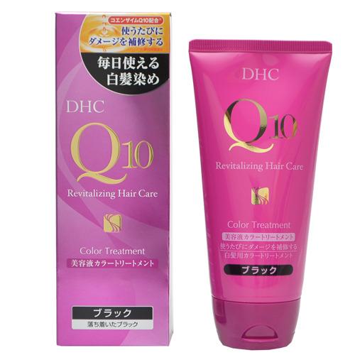 Kem ủ nhuộm phủ bạc dhc q10 color treatment 2in1 - japan