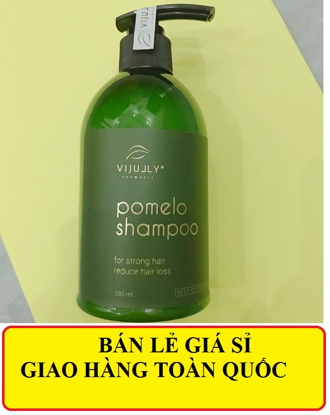 Dầu Gội Tinh Dầu Bưởi POMELO- Kích Thích Mọc Tóc ngăn ngừa rụng tóc 280ml
