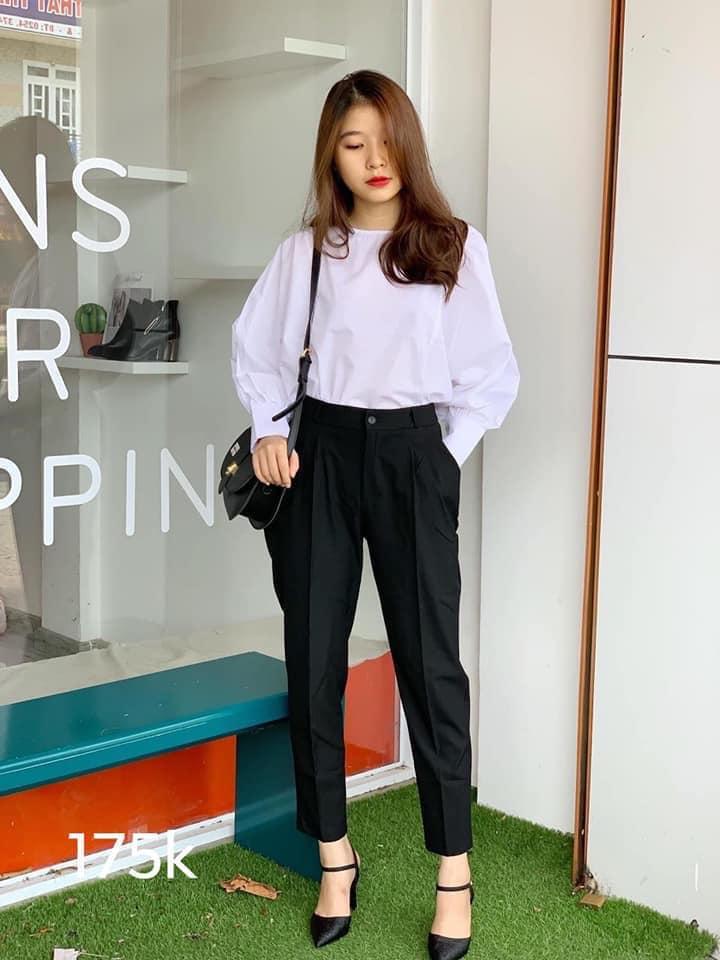 QUẦN TÂY BAGGY NỮ ĐI HỌC ĐI LÀM CHẤT ĐẸP GIÁ RẺ