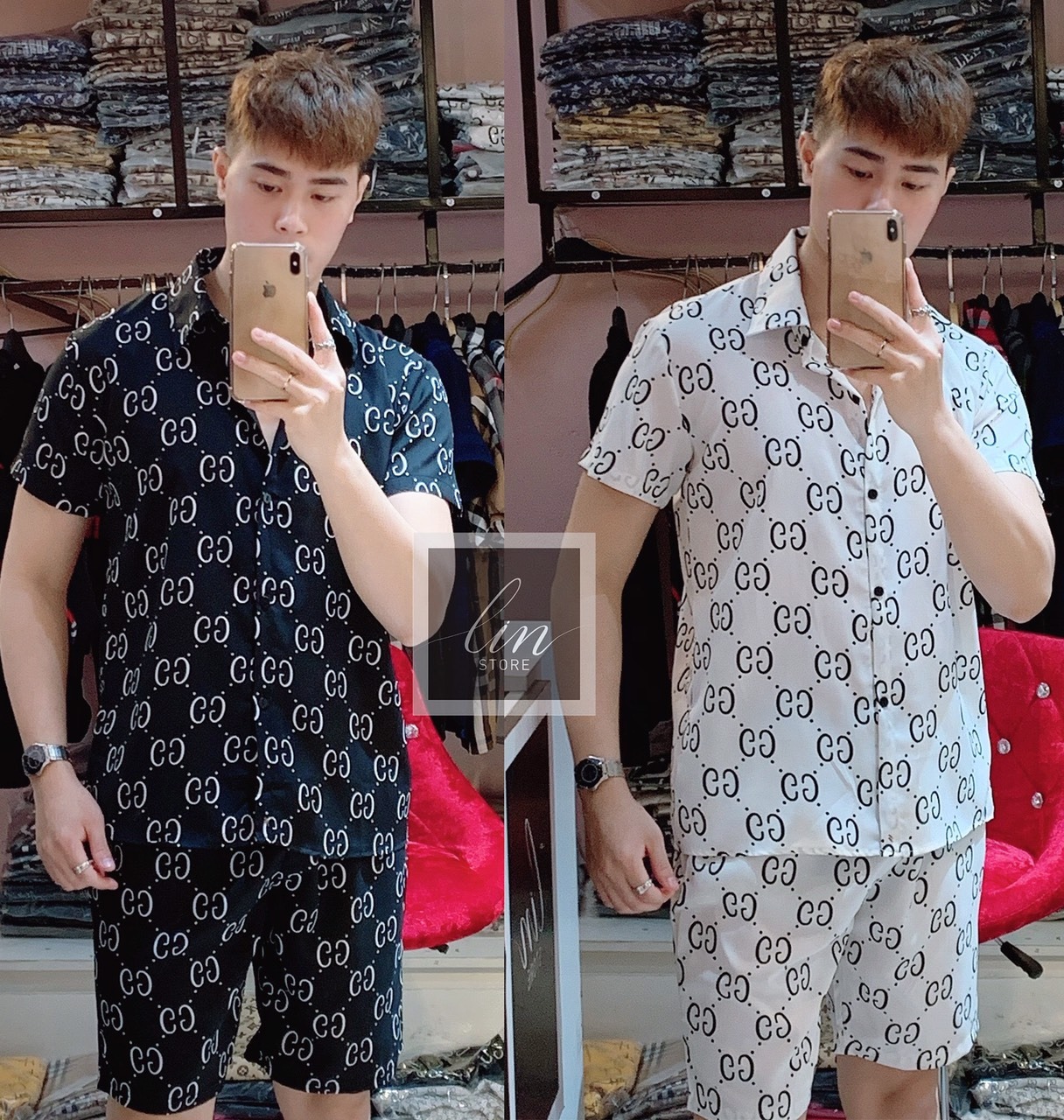 ❤ QUÁ XUẤT SẮC ❤ Bộ Quần Áo Pizama Nam Chất Liệu Kate Thái Cực Hot