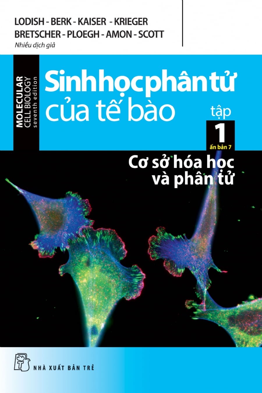 Sách NXB Trẻ - SINH HỌC PHÂN TỬ CỦA TẾ BÀO 01 - CƠ SỞ HÓA HỌC VÀ PHÂN TỬ (ẤN BẢN 7)