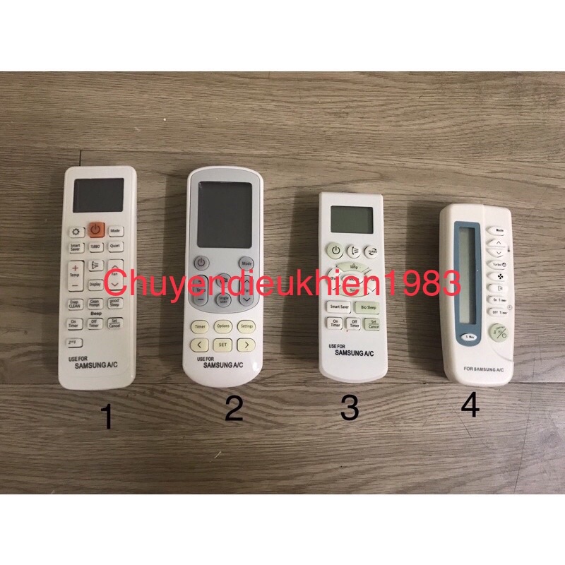 Remote máy lạnh Samsung - Điều khiển điều hoà Samsung
