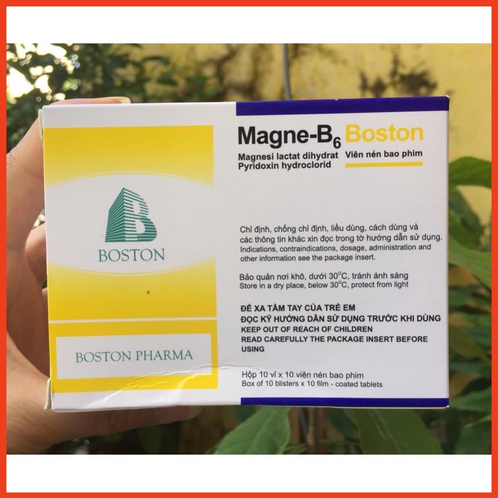 Magne- B6 Boston hỗ trợ giảm các triệu chứng căng thẳng, đau đầu