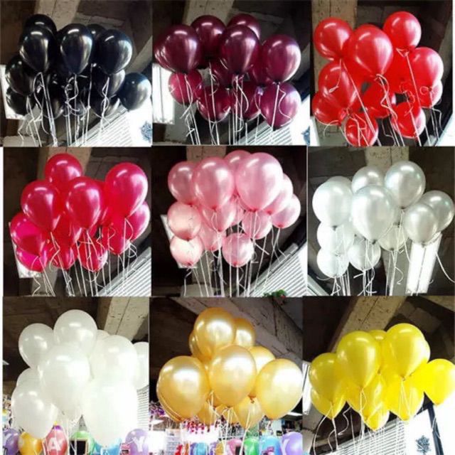 Set 10 cái bóng nhũ thái lan loại dày 30cm