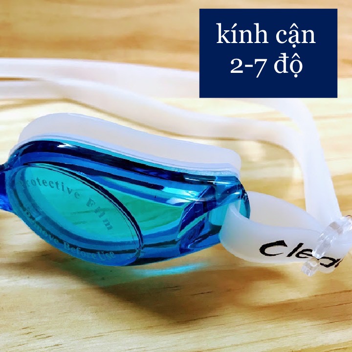 KÍNH BƠI CẬN từ 2 - 6 độ CLeaco  dành cho trẻ em và Người Lớn -TẶNG KÈM NÚT TAI - LYLYSPORTS