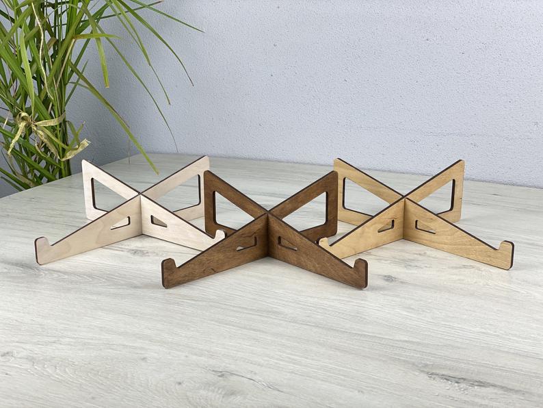 Kệ Gỗ Kê Laptop TiTi Wood  Cross LS05 cao cấp