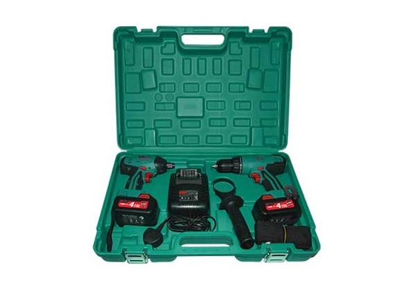 18v bộ máy khoan bê tông và máy siết bu lông dùng pin dca adkit05e