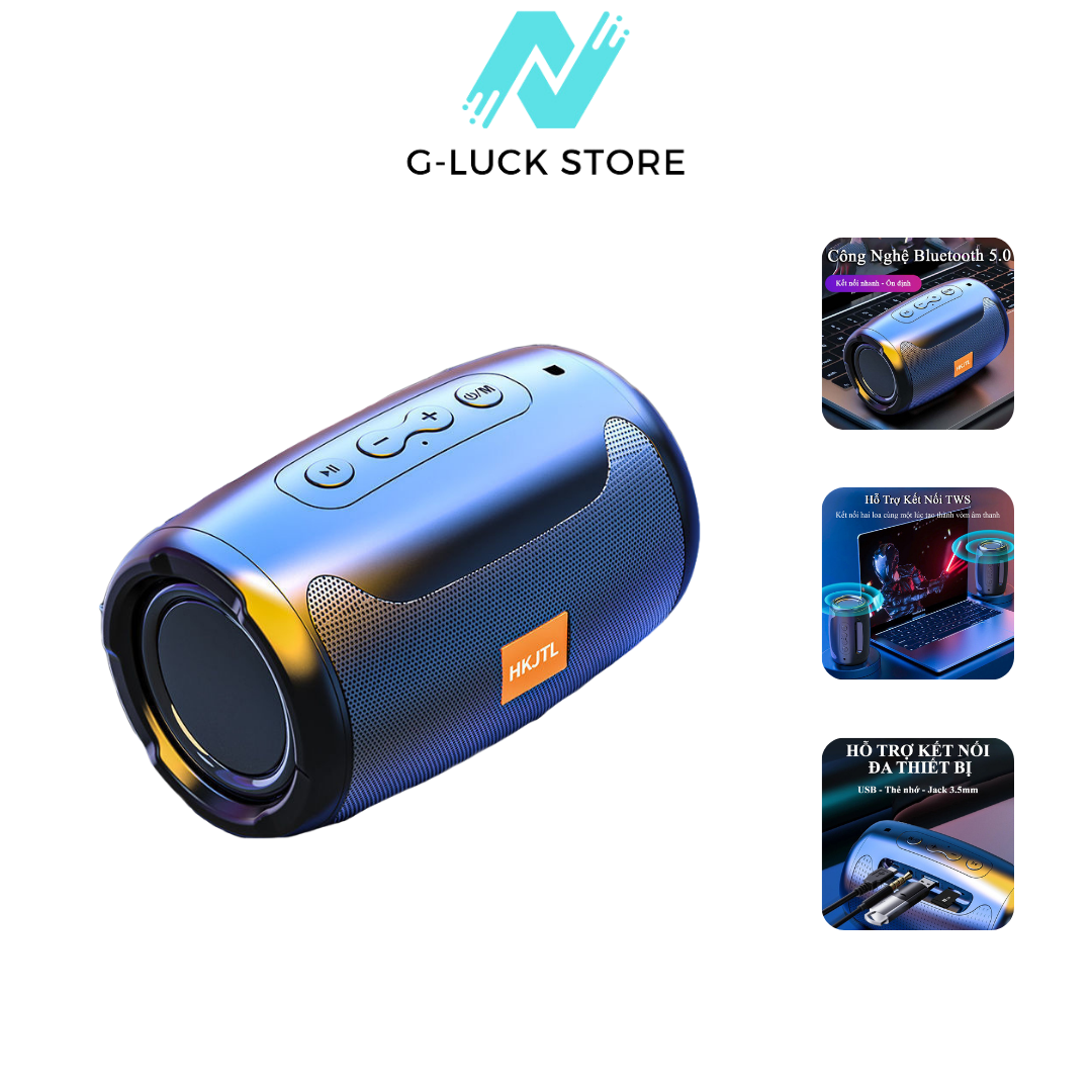 Loa Bluetooth Bass Mạnh S1 Có Đèn Led Đa Sắc RGB Hỗ Trợ Cắm Usb Thẻ Nhớ Aux Loa Không Dây Công Nghệ Tws Kết Nối Nhiều Loa Một Lúc Pin Siêu Trâu Âm Thanh 9D Bass Siêu Trầm Có Dây Đeo Tiện Lợi