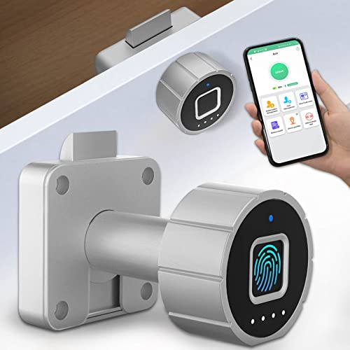 Khóa ngăn kéo tủ bằng vân tay thông minh bằng hợp kim kẽm ổ khóa vân tay thông minh chống trộm 32mm