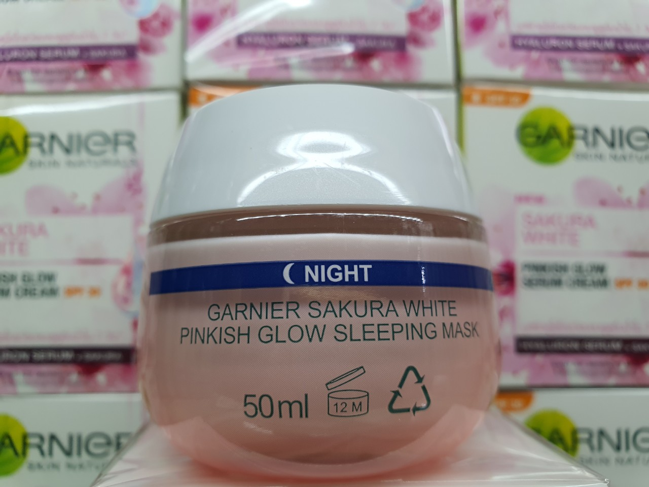 [HCM]Kem garnier hyaluron sleeping mask night hàng nội địa chính hãng thái lan 50g