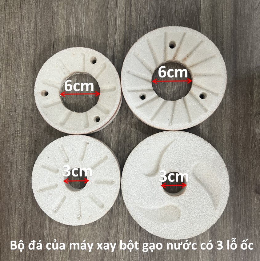 Bộ đá máy xay bột gạo nước