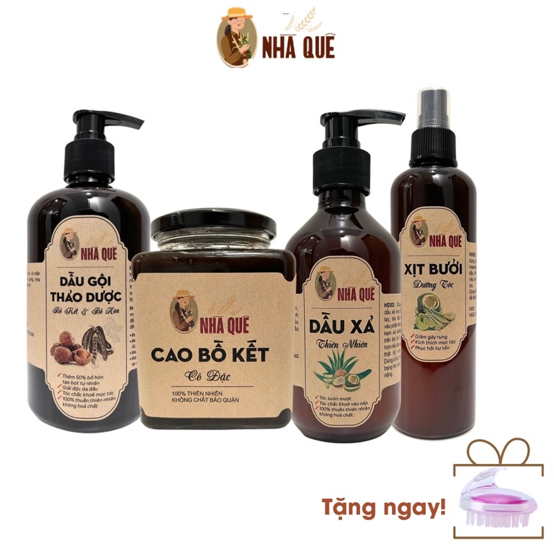 Dầu gội bồ kết