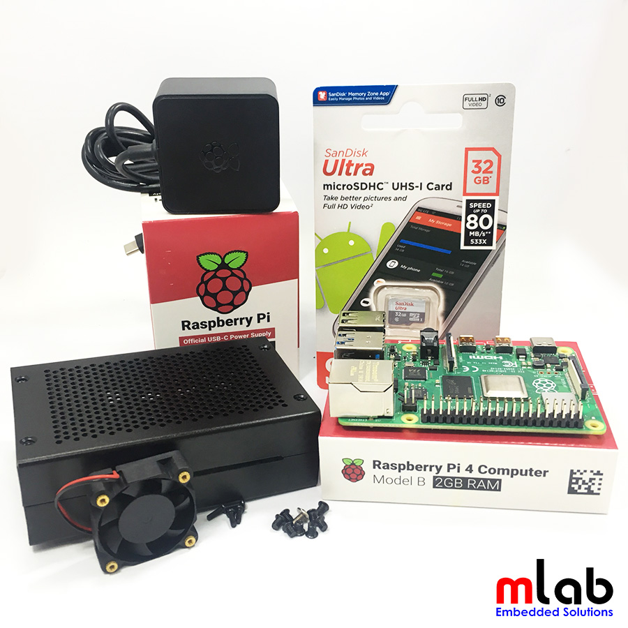 Bộ sản phẩm Raspberry Pi 4 (2GB RAM) Special