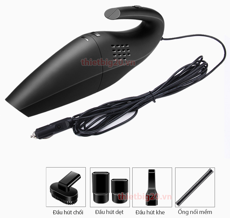 Máy hút bụi cầm tay mini - lực hút cực lớn ghb02 120w